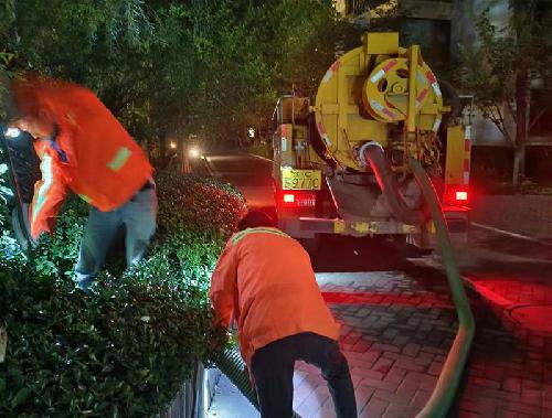 城市街道管道疏通